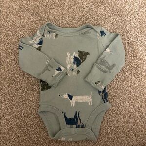 Carter’s Dogs Newborn Onesie